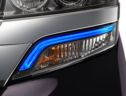 �t�����g�A�N�Z�T���[LED�i�u���[���j�m�^�C�v�ʐݒ�n��G�̓z���C�g