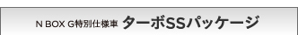 N BOX G���ʎd�l�� �^�[�{SS�p�b�P�[�W