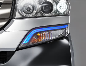 �t�����g�A�N�Z�T���[LED�i�u���[���j