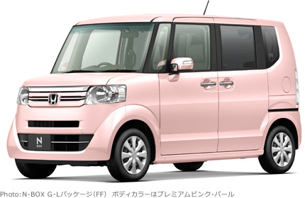 Photo: N-BOX G�EL�p�b�P�[�W�iFF�j �{�f�B�J���[�̓v���~�A���s���N�E�p�[��