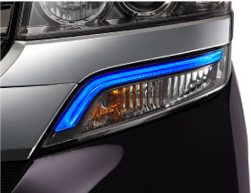 �t�����g�A�N�Z�T���[LED�i�u���[���j�m�^�C�v�ʐݒ�n��G�̓z���C�g