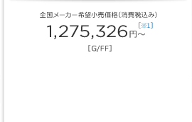 �S�����[�J�[��]�������i�i����ō��݁j 1,275,326�~�`�m��1�n�mG/FF�n