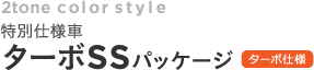 2�g�[���J���[�X�^�C�� ���ʎd�l�� �^�[�{SS�p�b�P�[�W