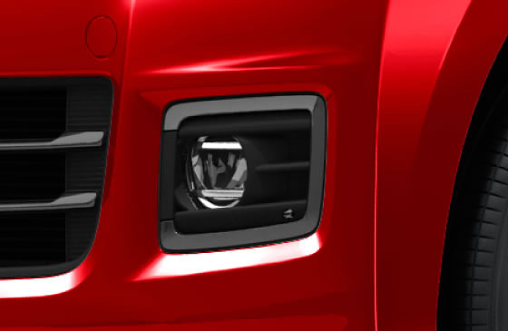 LEDフォグライト/フォグライトガーニッシュ（黒塗装）