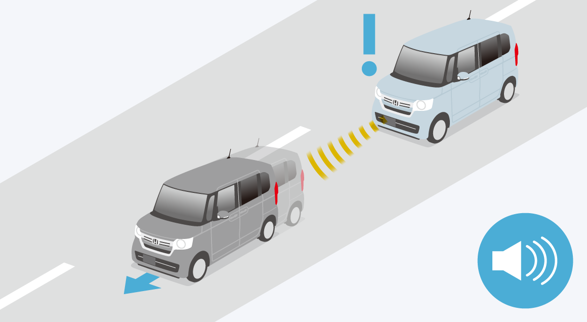 先行車発進お知らせ機能