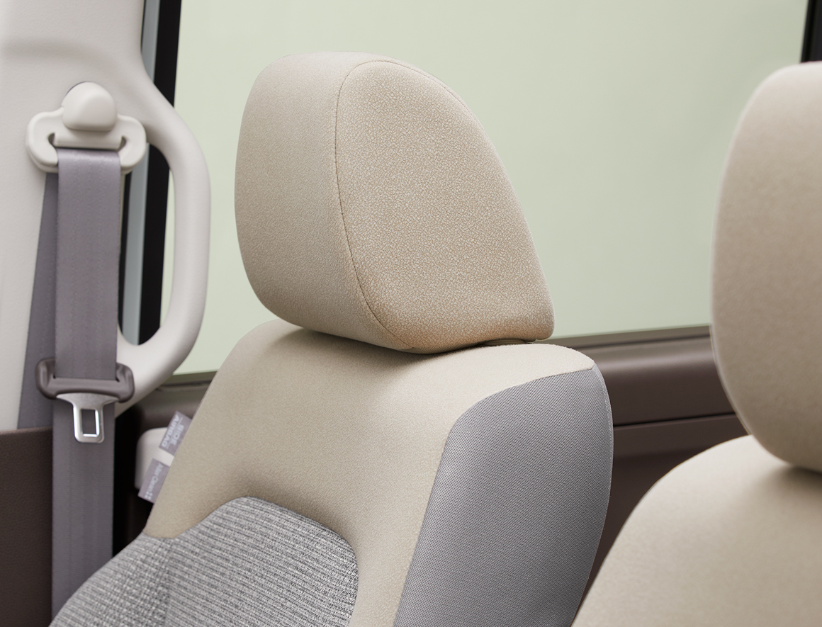 頚部衝撃緩和フロントシート