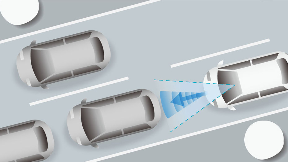 渋滞追従機能付アダプティブクルーズコントロール（ACC）