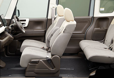 助手席スーパースライドシート