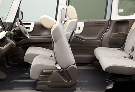 助手席スーパースライドシート