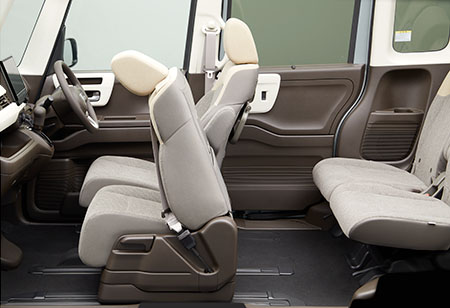 助手席スーパースライドシート