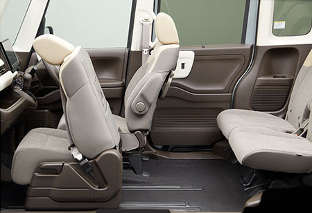 助手席スーパースライドシート