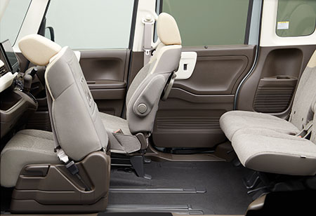 助手席スーパースライドシート