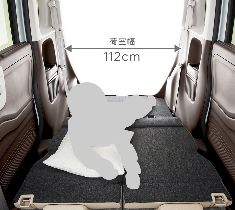 チップアップ&ダイブダウン機構付スライドリアシート