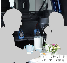 AC�R���Z���g�̓X�s�[�J�[�Ɏg�p�B