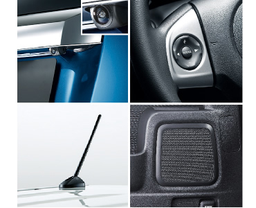 �i�r�����p�X�y�V�����p�b�P�[�W�i���A���C�h�J�����A�Ɩ��t�I�[�f�B�I�����[�g�R���g���[���X�C�b�`�A���A2�X�s�[�J�[�A�}�C�N���A���e�i<�����Z�OTV�Ή�>�t�j��