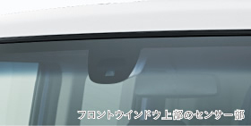 �t�����g�E�C���h�E�㕔�̃Z���T�[��