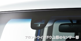 �t�����g�E�C���h�E�㕔�̃Z���T�[��