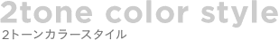 2tone color style 2�g�[���J���[�X�^�C��