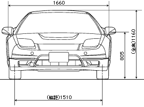 NSX-R���ʐ}