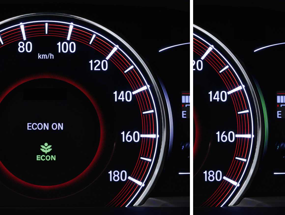 エコ運転をクルマがサポートするエコアシスト。