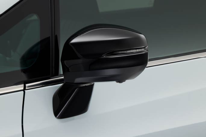 電動格納式リモコンドアミラー〈クリスタルブラック・パールⅡ〉