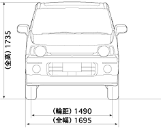 LOWDOWN�O�ʐ}FRONT