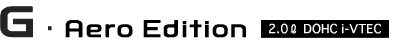 G�EAero Edition 2.0l DOHC i-VTEC