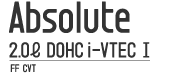 �A�u�\���[�g 2.0L DOHC i-VTEC I