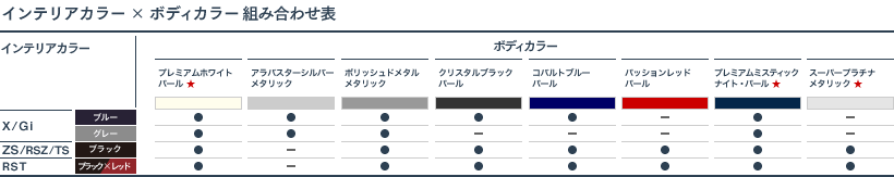 �C���e���A�J���[�~�{�f�B�J���[�g�ݍ��킹�\