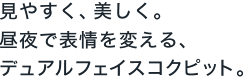 ���₷���A�������B ����ŕ\���ς���A �f���A���t�F�C�X�R�N�s�b�g�B