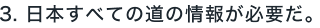 3. ���{���ׂĂ̓��̏�񂪕K�v���B