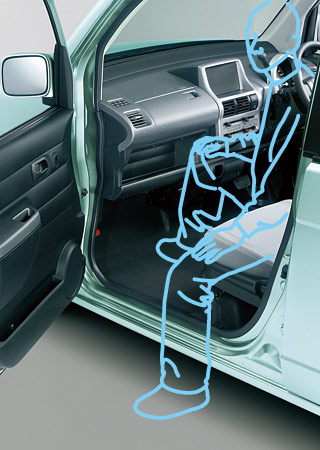 �t���b�g�t���A���傫�ȃh�A�J����