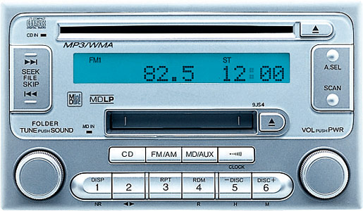 AM/FM�`���[�i�[�tMD/CD�v���[���[
