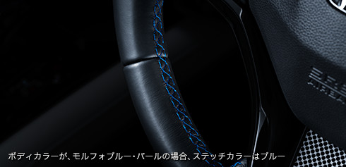 �{�f�B�J���[���A�����t�H�u���[�E�p�[���̏ꍇ�A�X�e�b�`�J���[�̓u���[