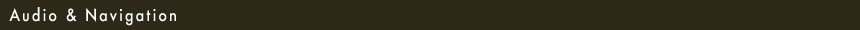 Audio �� Navigation