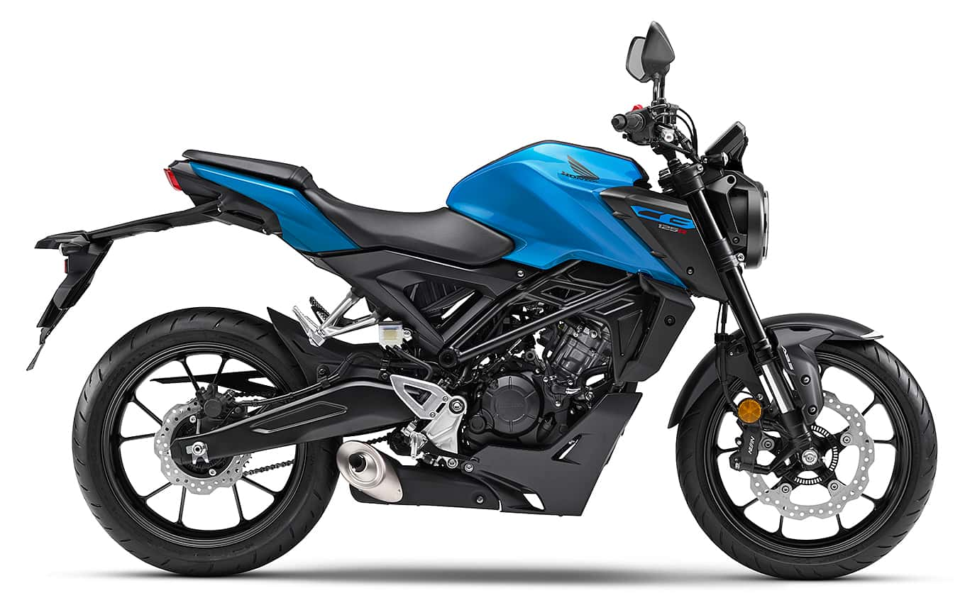CB125R キャンディーカリビアンブルーシー