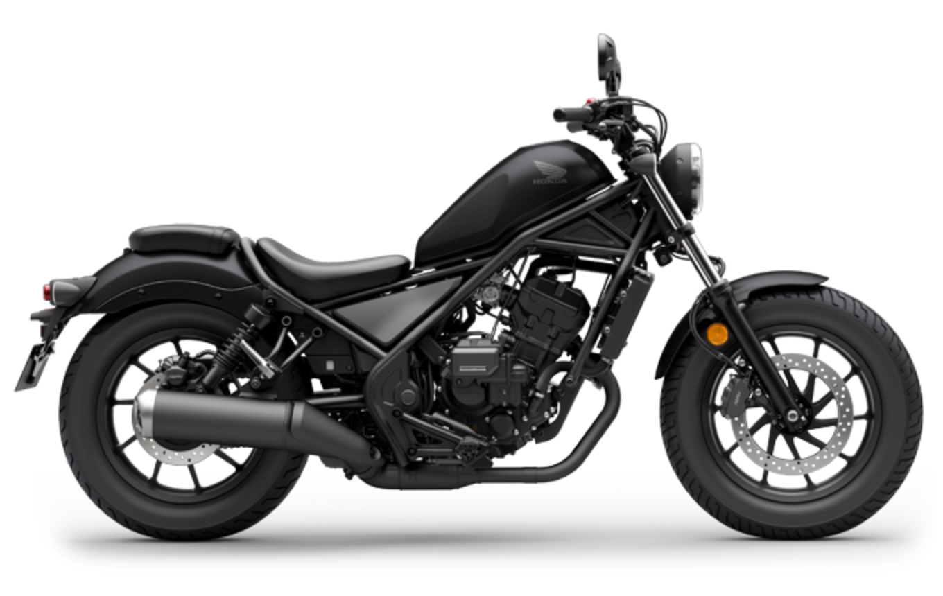 Rebel 250 E-Clutch マットガンパウダーブラックメタリック