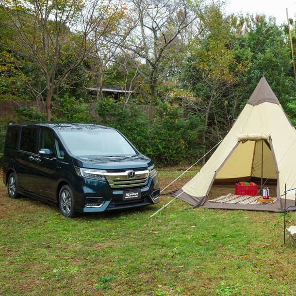 「ステップ ワゴン（2019年12月終了モデル）」にキャンプ道具をどう積む？上手な積み方を検証