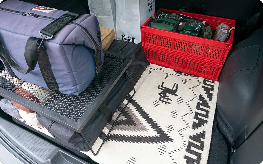 汚れ防止にマットやシートを敷こう！