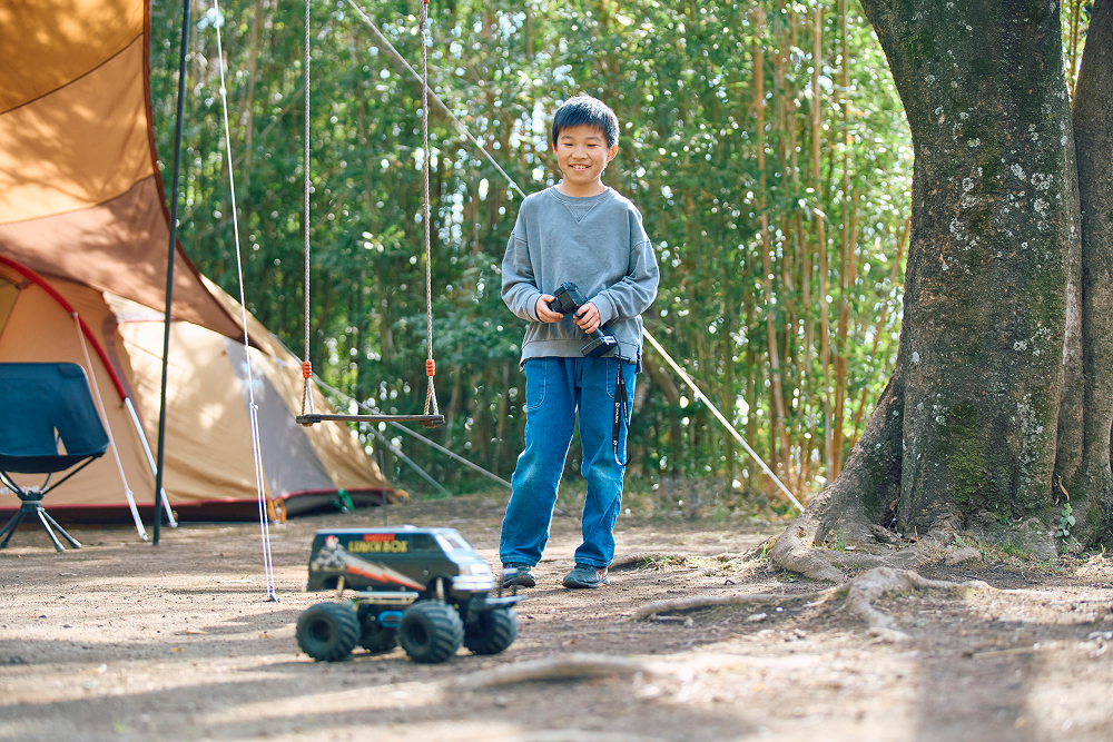 サイト完成から晩ご飯までは遊びの時間
