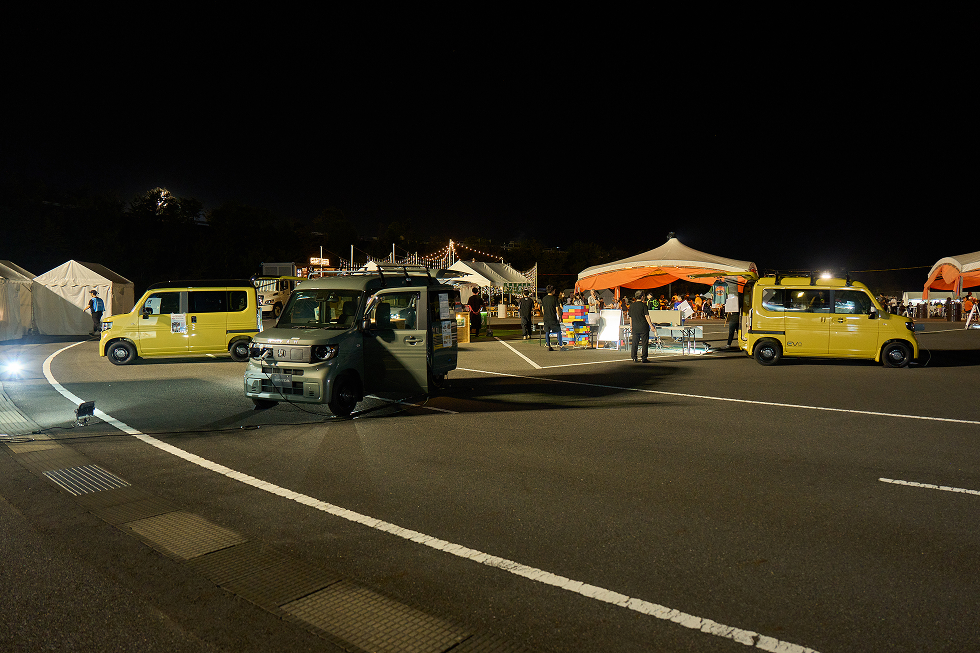 「MotoGP™ OVER NIGHT SQUARE」会場