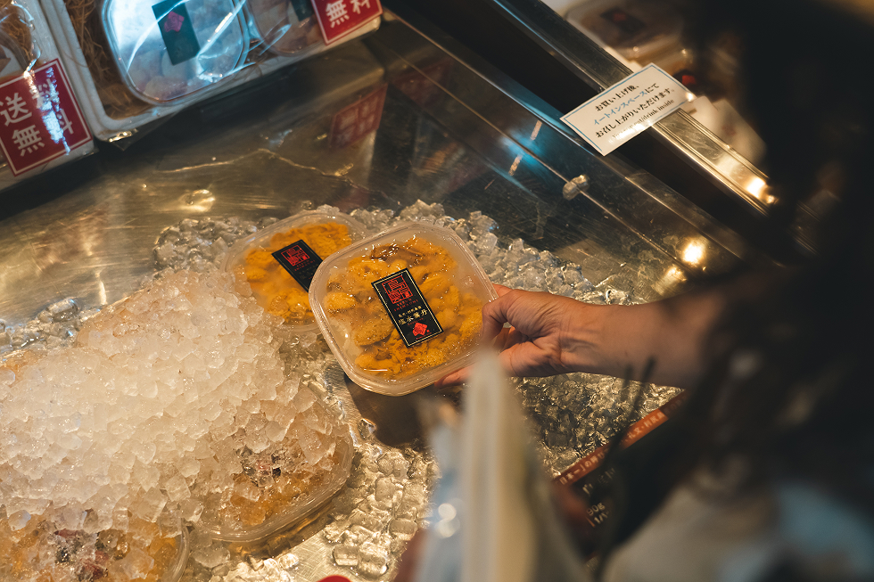 あ！ ウニまで売ってる