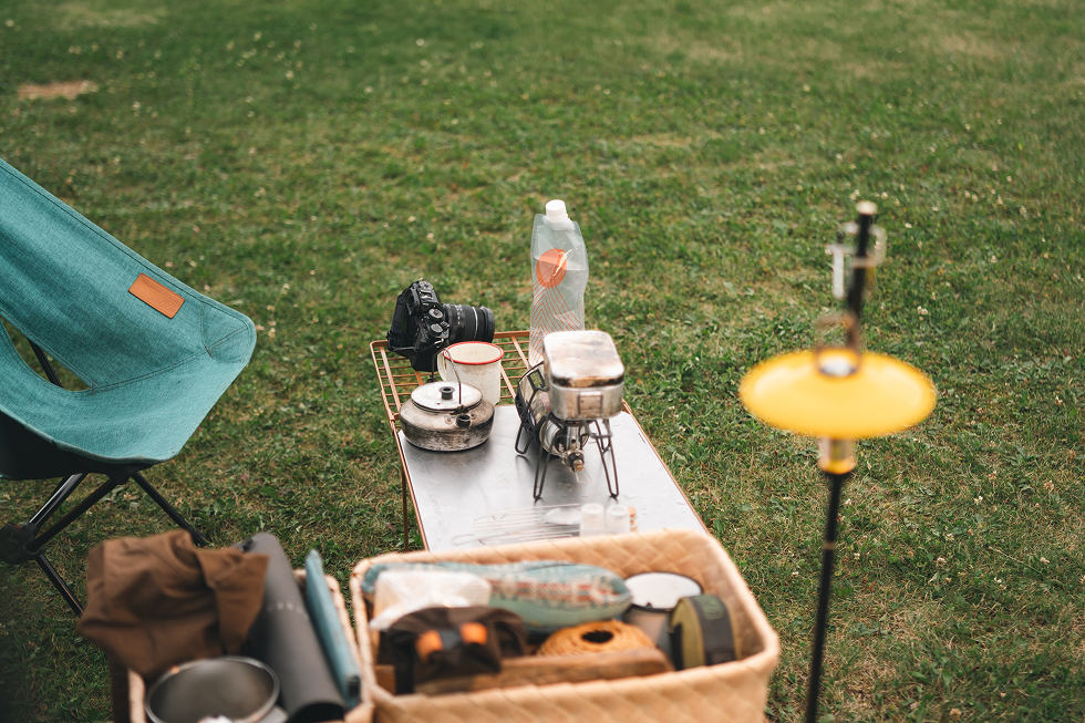 キャンプに行くぞ