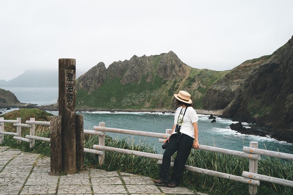 澄海（すかい）岬に到着