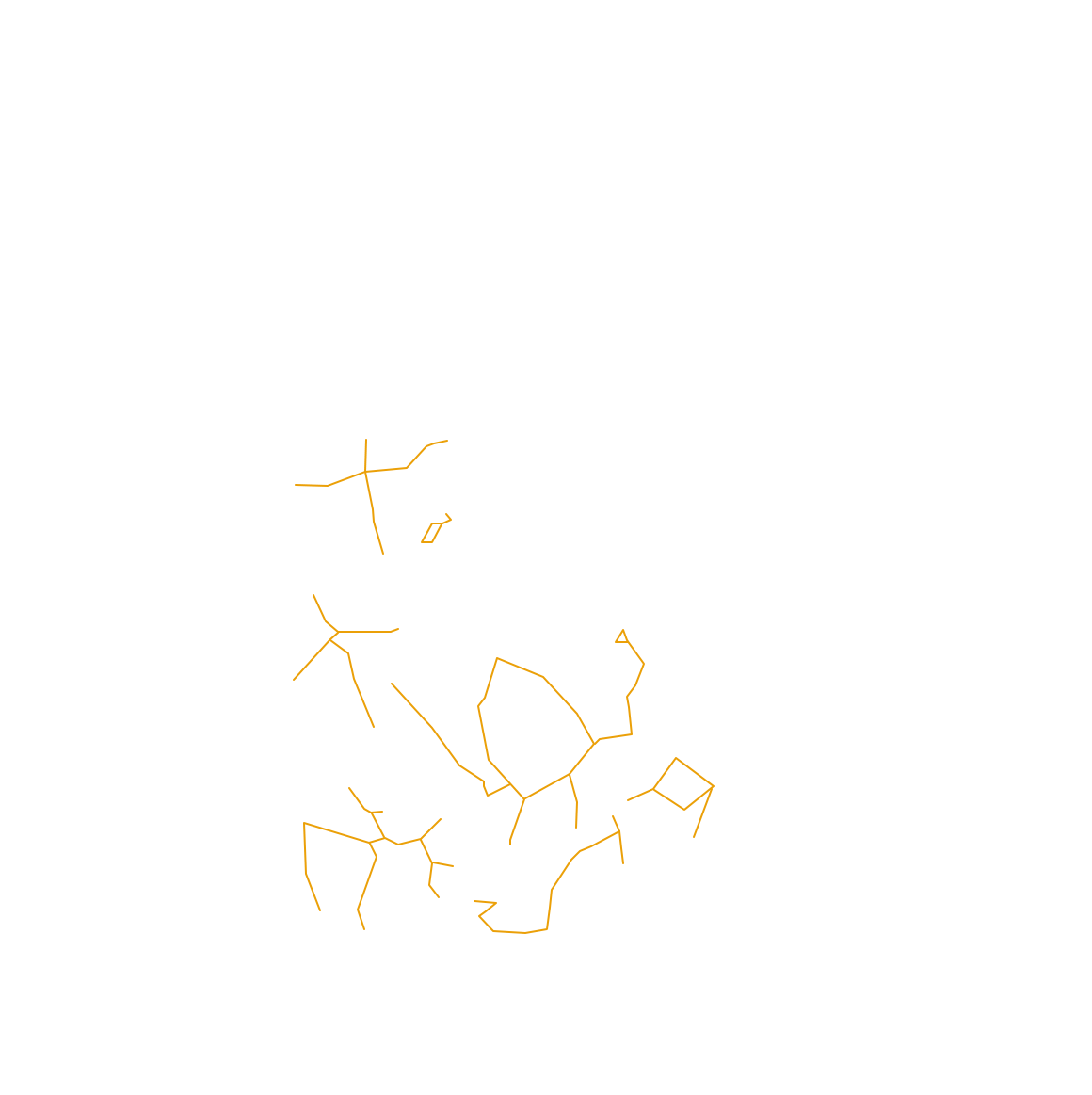 星座星座線を表示した画像