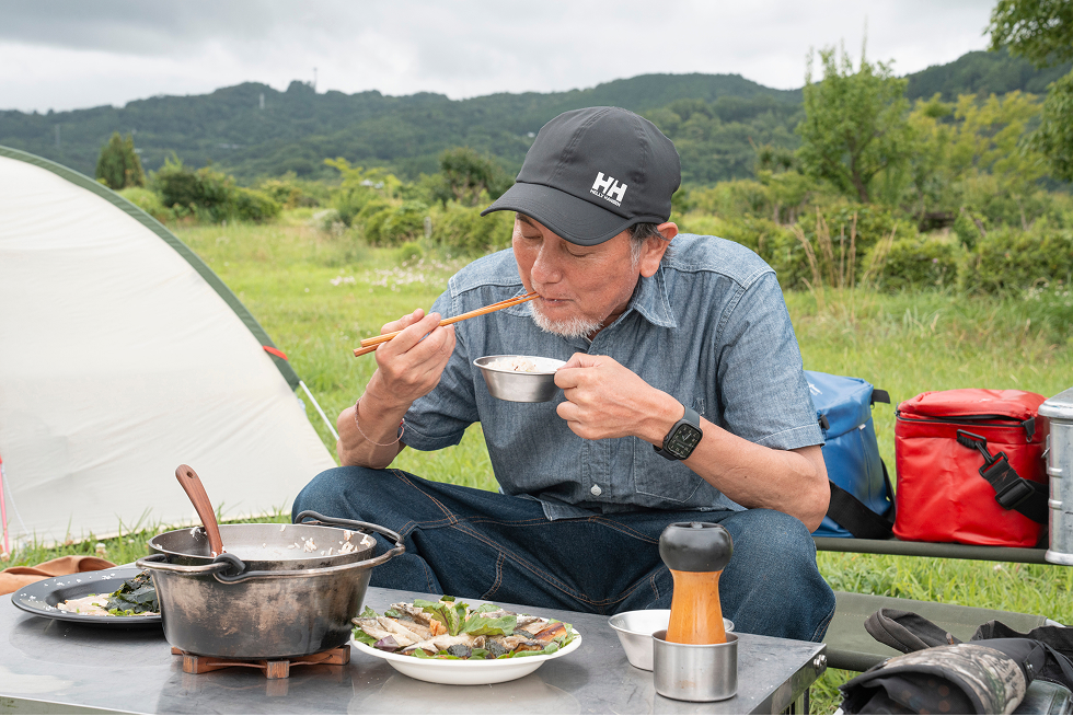 実食風景