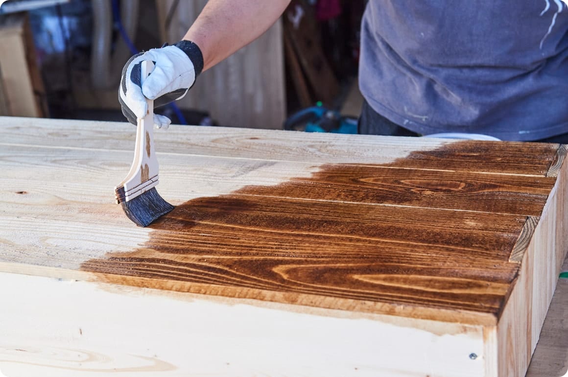 塗装を終え、各パーツの接続部に鬼目ナットを取り付ければDIY作業は完了。