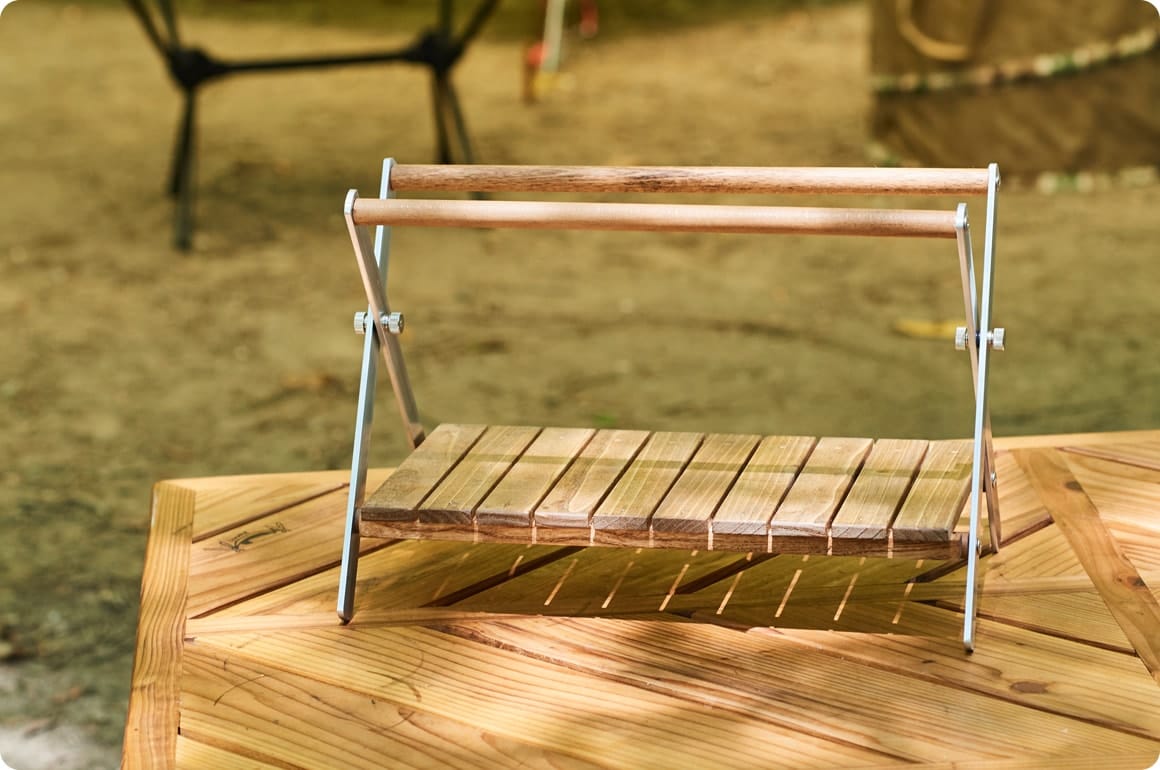 スマートでスタイリッシュなコーヒードリップスタンドの完成です