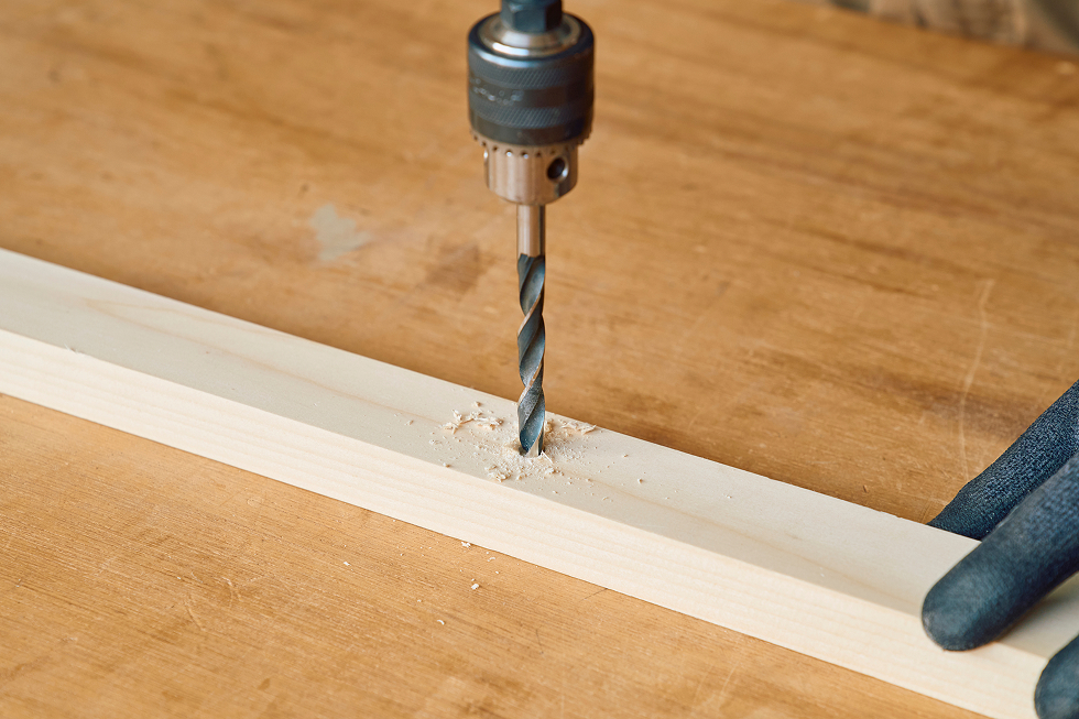 フック受けを加工