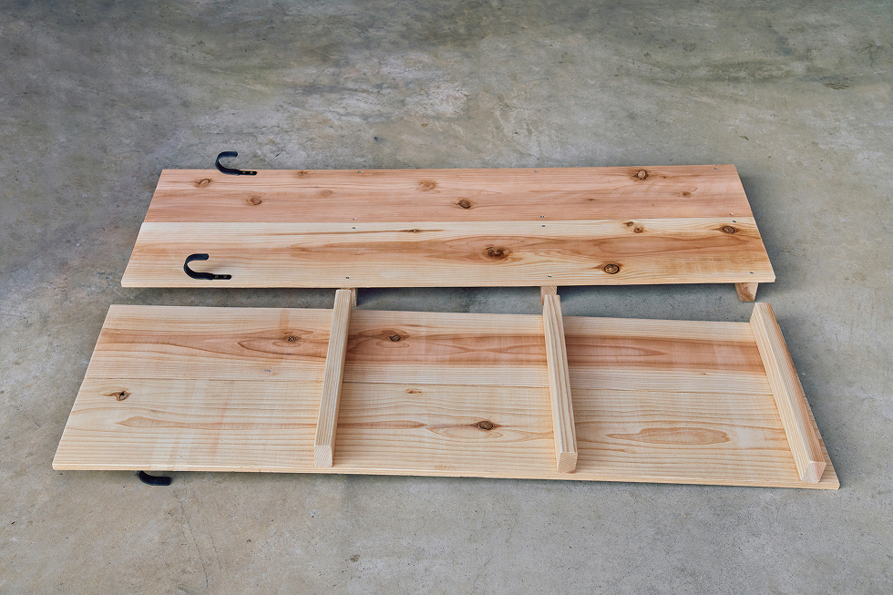 2セット作る。写真上は裏返した状態。